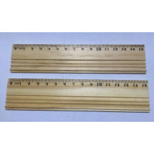 Régua de madeira de 15cm para a fonte dos artigos de papelaria